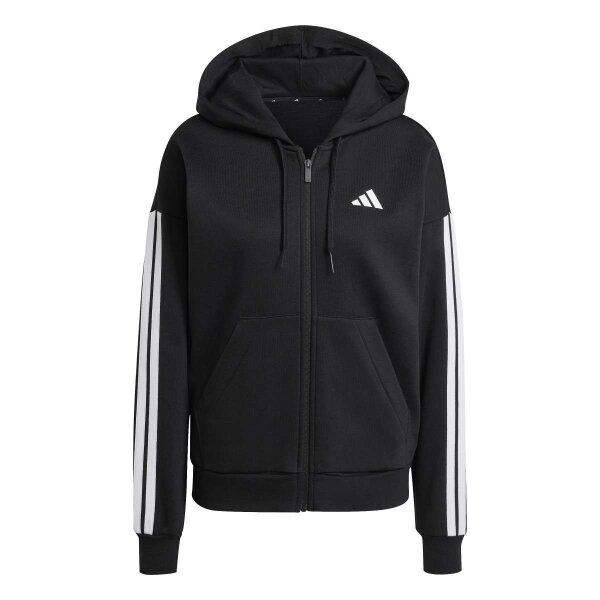adidas Essentials 3-Stripes Fleece Kapuzenjacke Damen -...