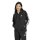 adidas Essentials 3-Stripes Fleece Kapuzenjacke Damen - black/white