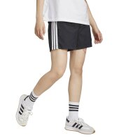 adidas Essentials 3-Stripes Lifestyle Woven kurze Hose Damen - black/white