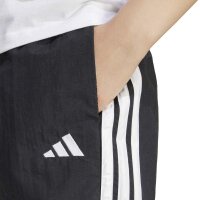 adidas Essentials 3-Stripes Lifestyle Woven kurze Hose Damen - black/white
