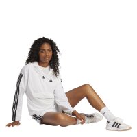 adidas Essentials 3-Stripes Lifestyle Woven kurze Hose Damen - white/black
