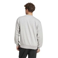 adidas Essentials Feelcozy Fleece Sweatshirt Herren - mgreyh/black