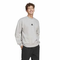 adidas Essentials Feelcozy Fleece Sweatshirt Herren - mgreyh/black