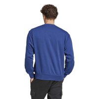 adidas Essentials Feelcozy Fleece Sweatshirt Herren - dkblue/white