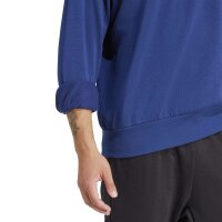 adidas Essentials Feelcozy Fleece Sweatshirt Herren - dkblue/white