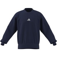 adidas Essentials Feelcozy Fleece Sweatshirt Herren - dkblue/white