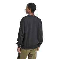 adidas Essentials Feelcozy Fleece Sweatshirt Herren - black/white