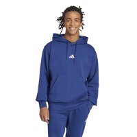adidas Essentials Feelcozy Fleece Hoodie Herren - dkblue/white