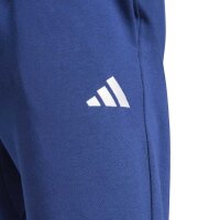 adidas Essentials Feelcozy Fleece lange Hose Herren - dkblue/white