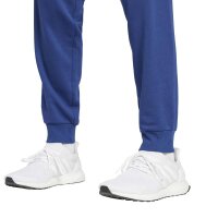 adidas Essentials Feelcozy Fleece lange Hose Herren - dkblue/white