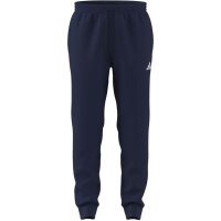 adidas Essentials Feelcozy Fleece lange Hose Herren - dkblue/white