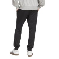 adidas Essentials Feelcozy Fleece lange Hose Herren - black/white