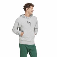 adidas Essentials Feelcozy French Terry Hoodie Herren - mgreyh/black