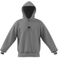 adidas Essentials Feelcozy French Terry Hoodie Herren - mgreyh/black