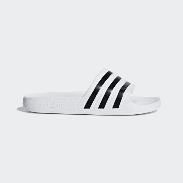 adidas Aqua adilette Herren - ftwr white/core black/ftwr white -