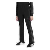 adidas Satin Fleece Leggings Kinder - black/grey six