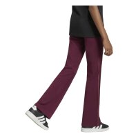 adidas Satin Fleece Leggings Kinder - maroon/maroon