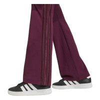 adidas Satin Fleece Leggings Kinder - maroon/maroon