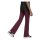 adidas Satin Fleece Leggings Kinder - maroon/maroon