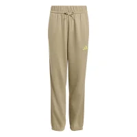 adidas Slogan Fleece lange Hose Kinder - khathr/white
