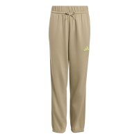 adidas Slogan Fleece lange Hose Kinder - khathr/white