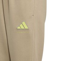 adidas Slogan Fleece lange Hose Kinder - khathr/white