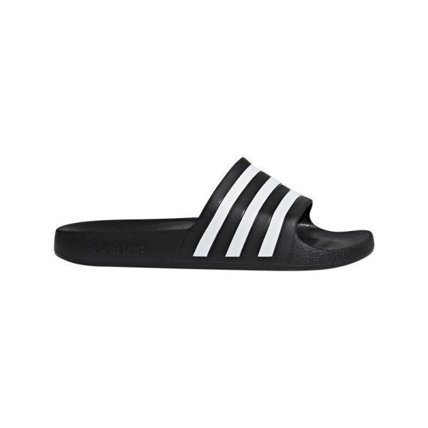 adidas Adilette Aqua Badelatschen - schwarz/weiß - 46
