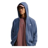 Nike Club Fleece-Kapuzenjacke Herren - blau