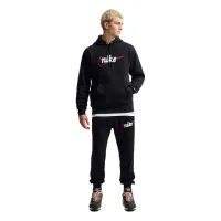 Nike Club Fleece-Kapuzenjacke Herren - schwarz