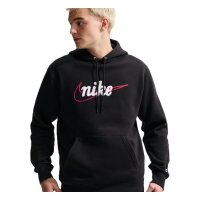 Nike Club Fleece-Kapuzenjacke Herren - schwarz