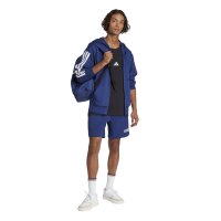 adidas Essentials Three Stripes French Terry Kapuzenjacke Herren - dkblue/white