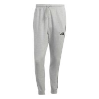 adidas Essentials Three Stripes French Terry lange Hose Herren - mgreyh/black