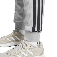adidas Essentials Three Stripes French Terry lange Hose Herren - mgreyh/black