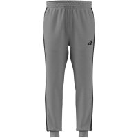 adidas Essentials Three Stripes French Terry lange Hose Herren - mgreyh/black