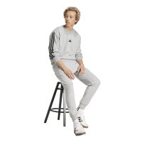 adidas Essentials Three Stripes French Terry Sweatshirt Herren - mgreyh/black