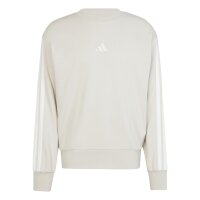 adidas Essentials Three Stripes French Terry Sweatshirt Herren - wonalu/white