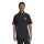 adidas Essentials Three Stripes Pique Shirt Polo Herren - black/white