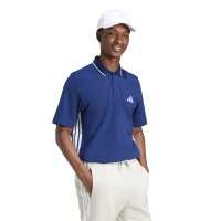 adidas Essentials Three Stripes Pique Shirt Polo Herren - dkblue/white