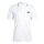 adidas Essentials Three Stripes Pique Shirt Polo Herren - white/black