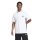 adidas Essentials Three Stripes Pique Shirt Polo Herren - white/black