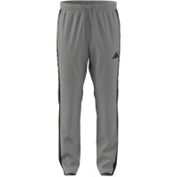 adidas Essentials Three Stripes Single Jersey lange Hose Herren - mgreyh/black