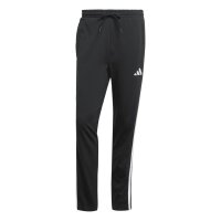 adidas Essentials Three Stripes Single Jersey lange Hose Herren - black/white