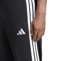 adidas Essentials Three Stripes Single Jersey lange Hose Herren - black/white
