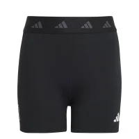 adidas Techfit Kurze Leggings Kinder - black/carbon/white