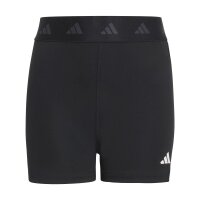 adidas Techfit Kurze Leggings Kinder - black/carbon/white