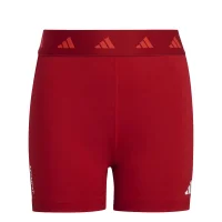 adidas Techfit Kurze Leggings Kinder - tepore/brired/white