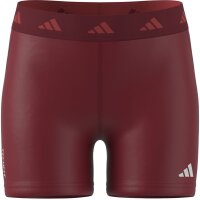 adidas Techfit Kurze Leggings Kinder - tepore/brired/white