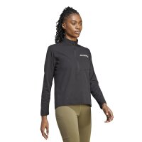 adidas Terrex Multi Climacool Half Zip langarm Shirt Damen - black