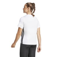 adidas Workout Essentials 3-Stripes T-Shirt Damen - white/black