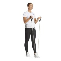 adidas Workout Essentials 3-Stripes T-Shirt Damen - white/black